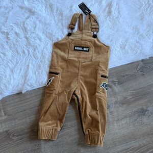 RB Spiced Cider Corduroy Overalls
NWT 12-18 month